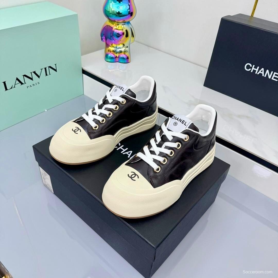 Chanel 2025 SS Panda Loafers Casual Sports Shoes - LY00310