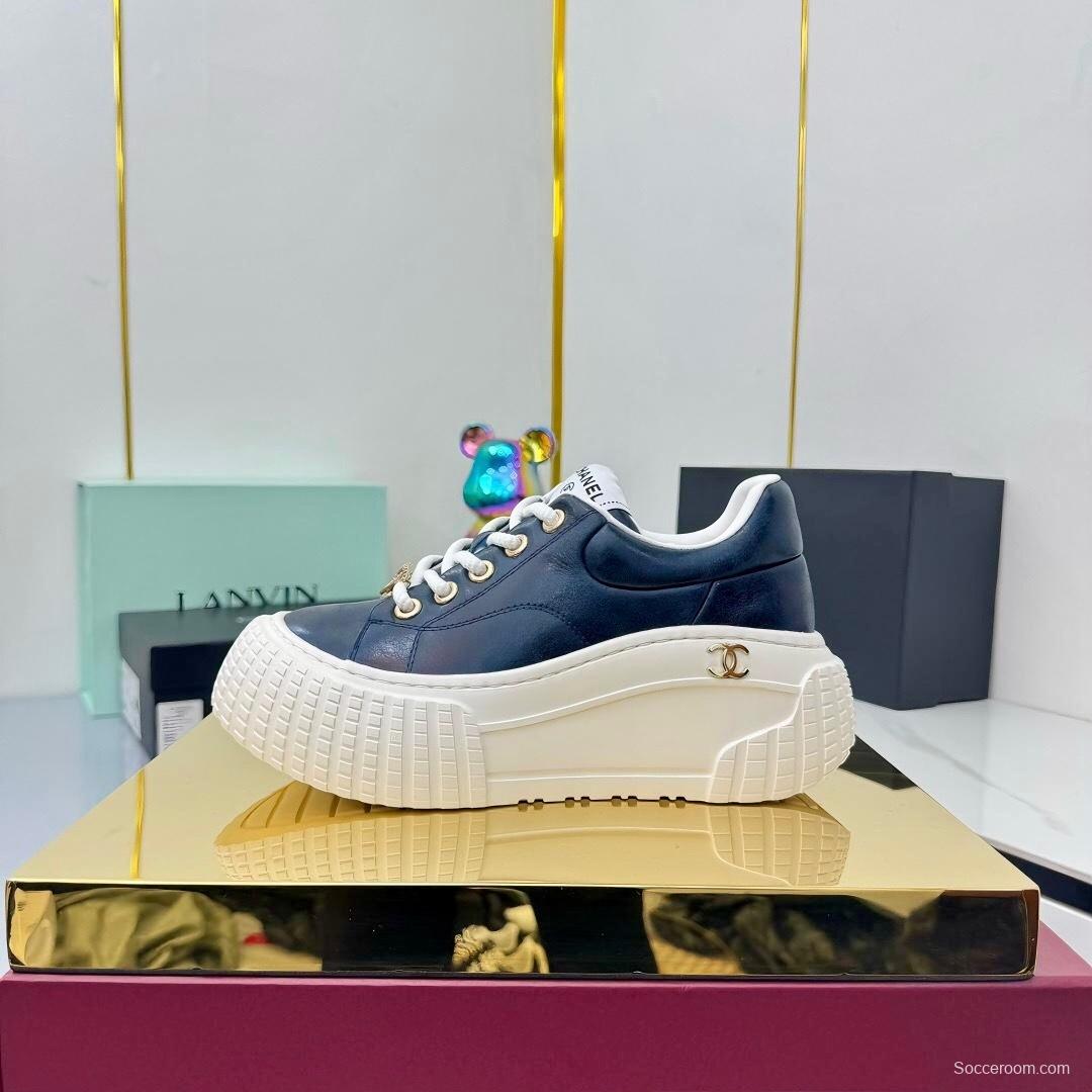 Chanel 2025 SS Loafers Panda Shoes Original Calfskin - LY00330