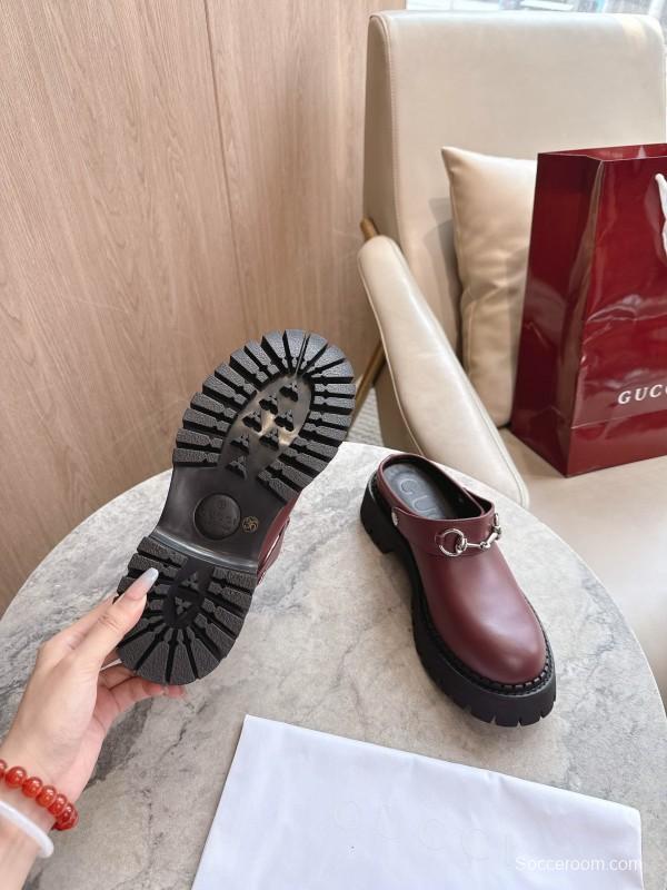 Gucci Women's Mule Shoes with Horsebit Detail - LY00300