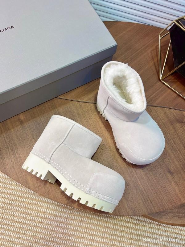 Balenciaga 2025 SS Oversized High-Heel Snow Boots - AS00500
