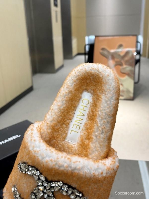Chanel 2025 SS New Wool Slippers Soft Wool - LY00280