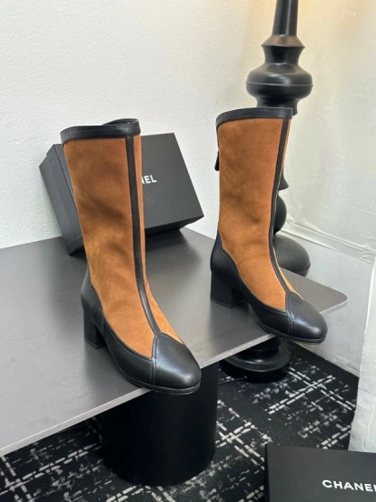 Chanel 2025 SS Short Boots Essential Autumn Winter Fashion Item - LY00430