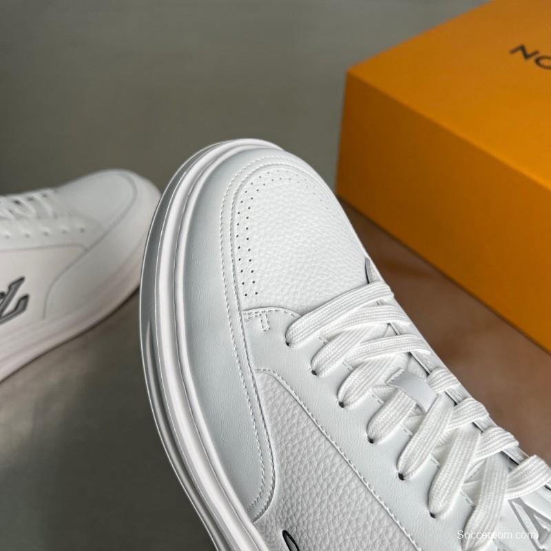Louis Vuitton Beverly Hills Low-Top Fashion Sneakers Men's Shoes - YC