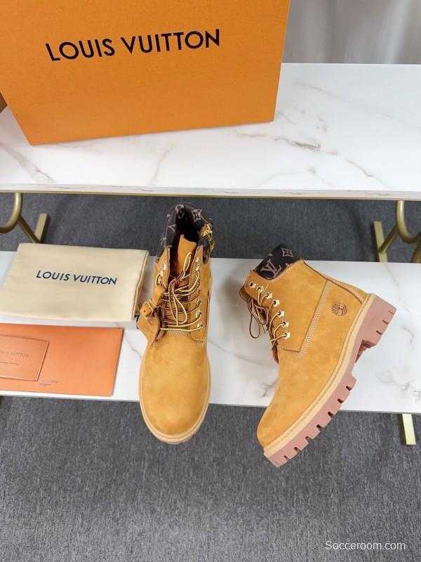 Timberland 6-Inch Monogram Ankle Boots Waterproof Suede Collaboration - LY00380