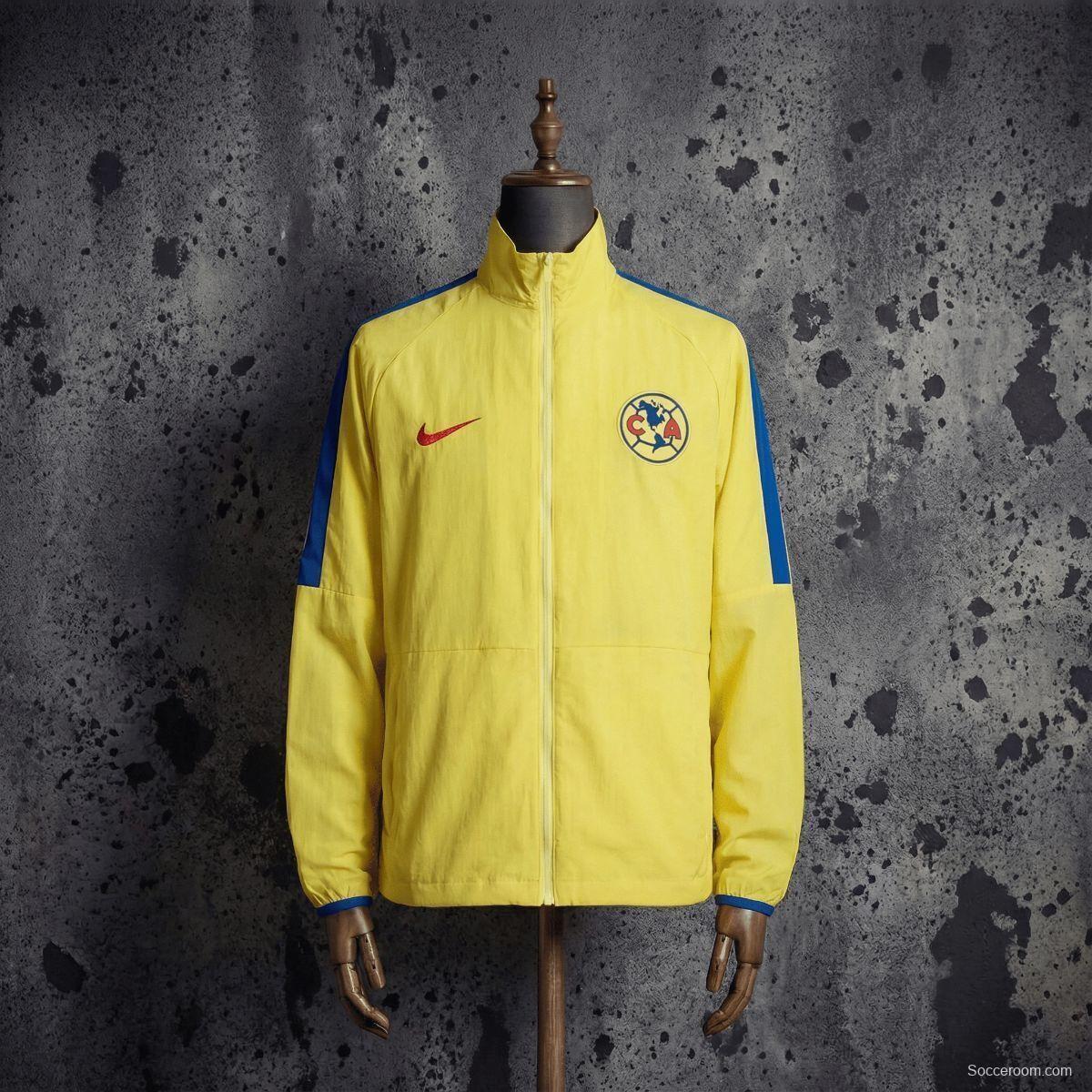 2026 Club America Yellow Jacket Windbreaker