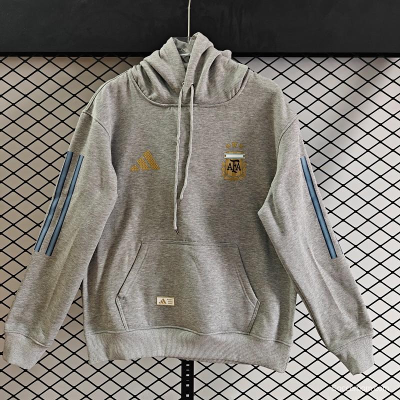 Player Version 2026  Argentina Home Fleece Hoodie 9 Colors