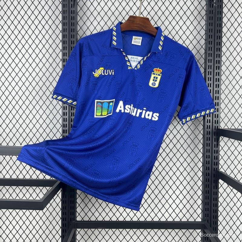 1995/96 Retro Real Oviedo Home Jersey