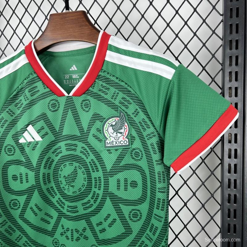 2026 Kids Mexico World Cup Home Kit