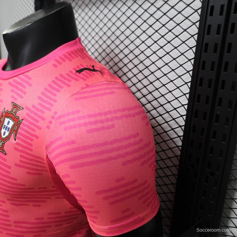 Player Version 2026 Portugal Third Pink Special Edition Jersey