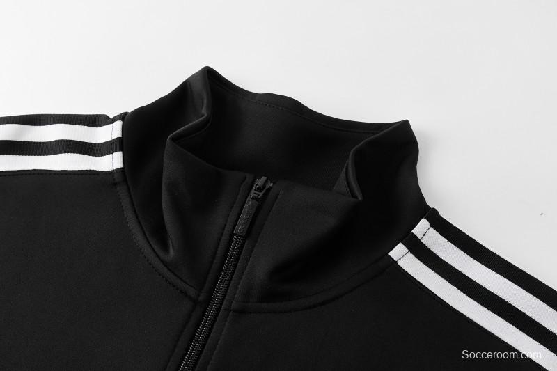 2026 Adidas Black Full Zipper Jacket + Long Pants