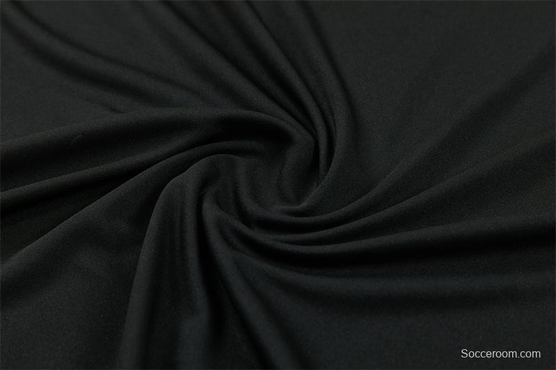 2026 Brazil Black & Yellow Half Zipper Jacket Tracksuit + Long Pants