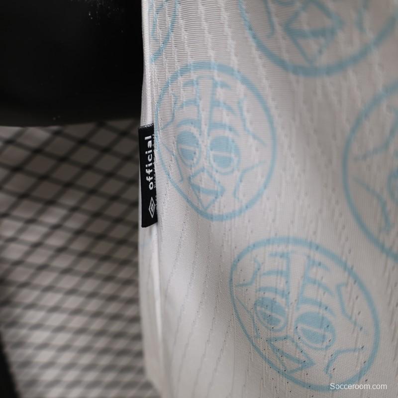 Player Version 26/27  DR Congo  White & Sky Blue  Special Edition Away Jersey