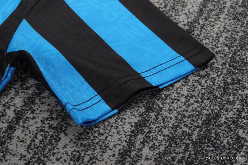 Retro 92/94 Kids Inter Milan Blue-Black Home Jersey