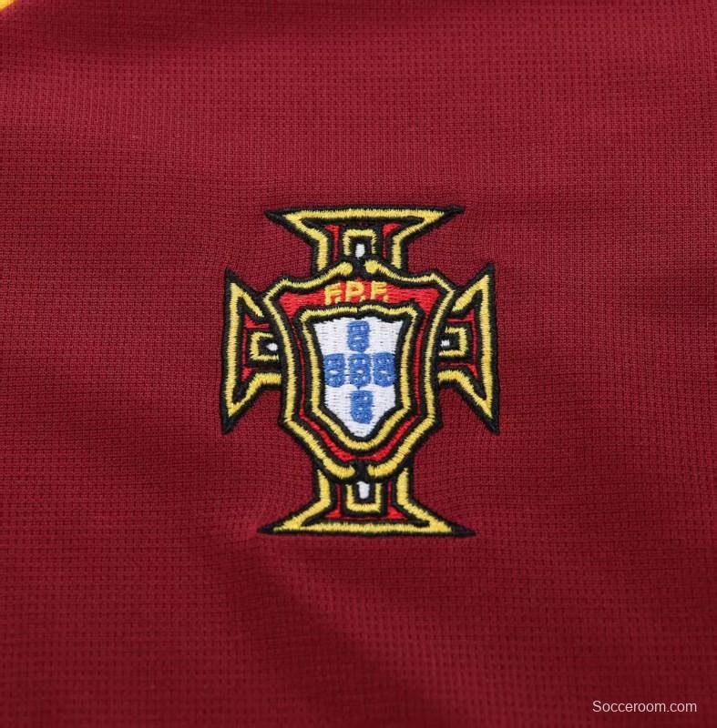 Retro Kids 2000 Portugal Home Jersey