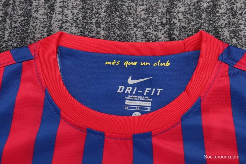 Retro 11/12 Kids FC Barcelona Home Jersey
