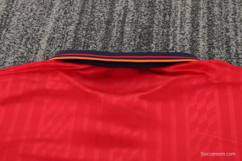 Retro Kids 1994 Spain Home Jersey
