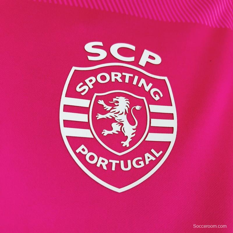 2026/27 Mens Sporting CP Pink October Jersey