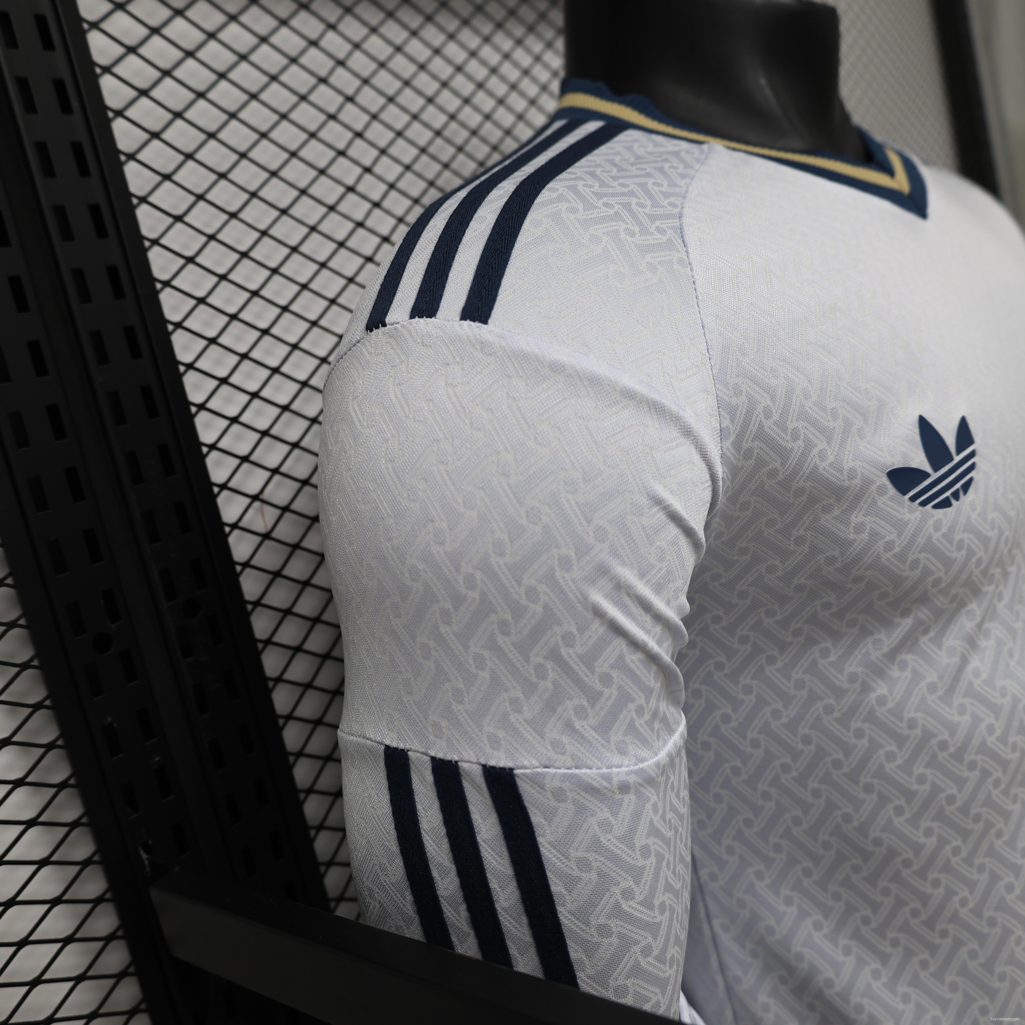 Player Version 2026 Italy Away White  Long Sleeve Jersey