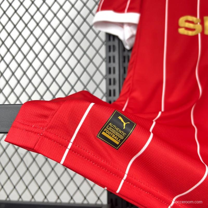 2025/26 Mens Sporting De Gijón Rrtro Jersey