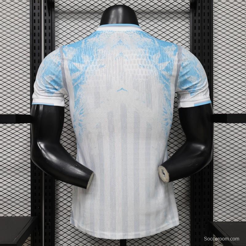 Player Version 2026 Uruguay Away Special Edition White  Jersey