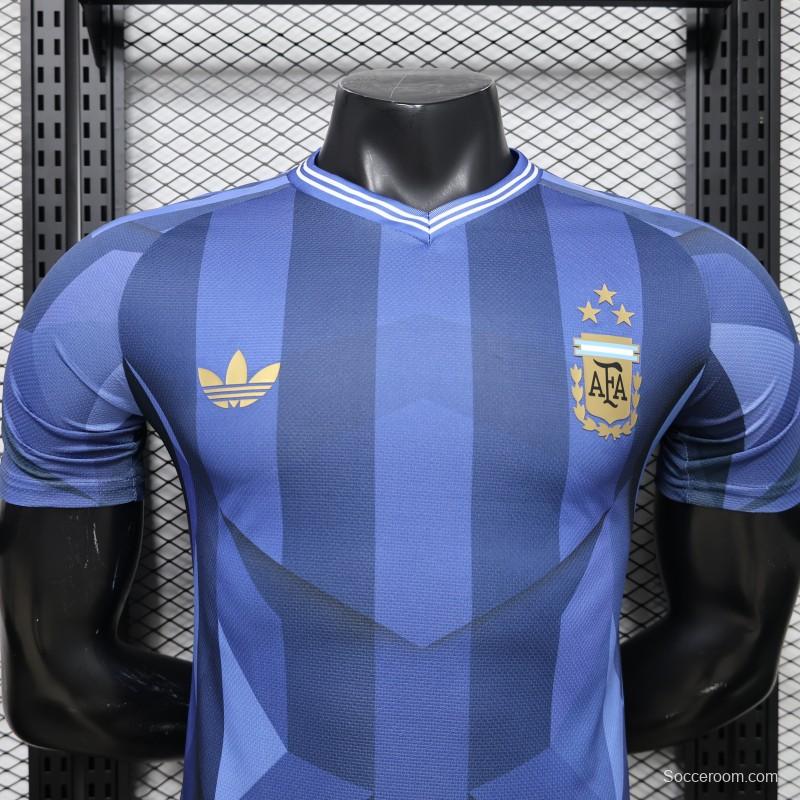 Player Version 2026 Argentina Special Edition Blue with Tonal  Jersey