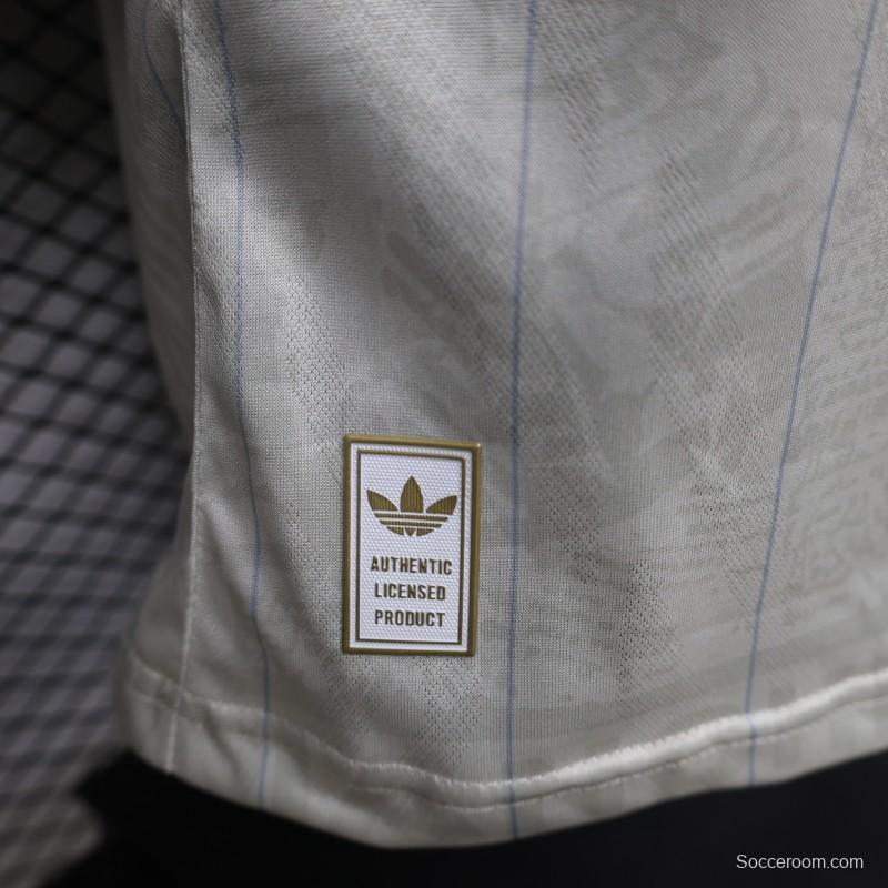 Player Version 26/27 Manchester United Away Cream White Jersey
