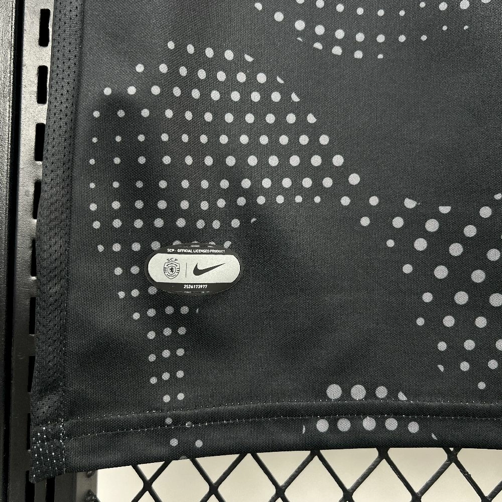 2025/26 Sporting CP Black Away Jersey