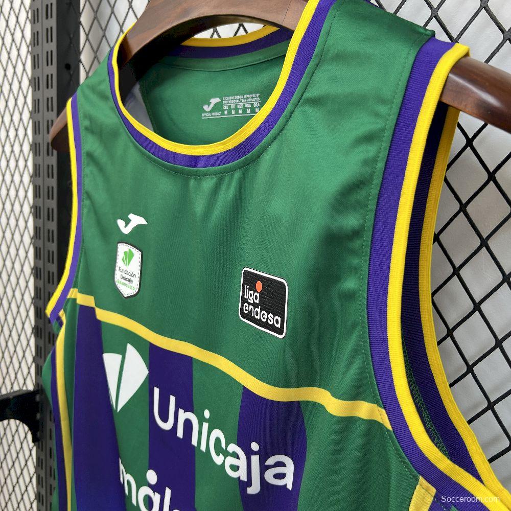 2025/26 Mens Malaga Baloncesto Home Basketball Jersey