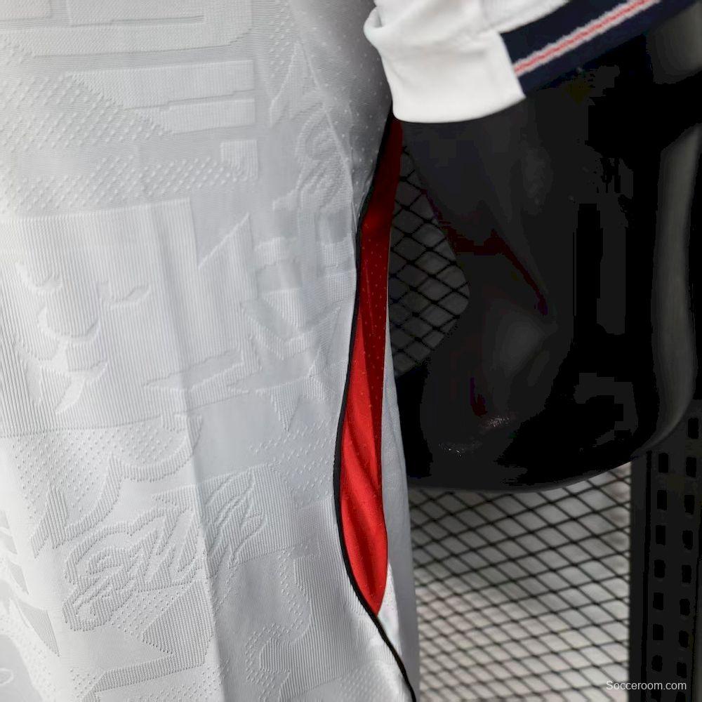 2025/26 Player Version Mens England Home Jersey