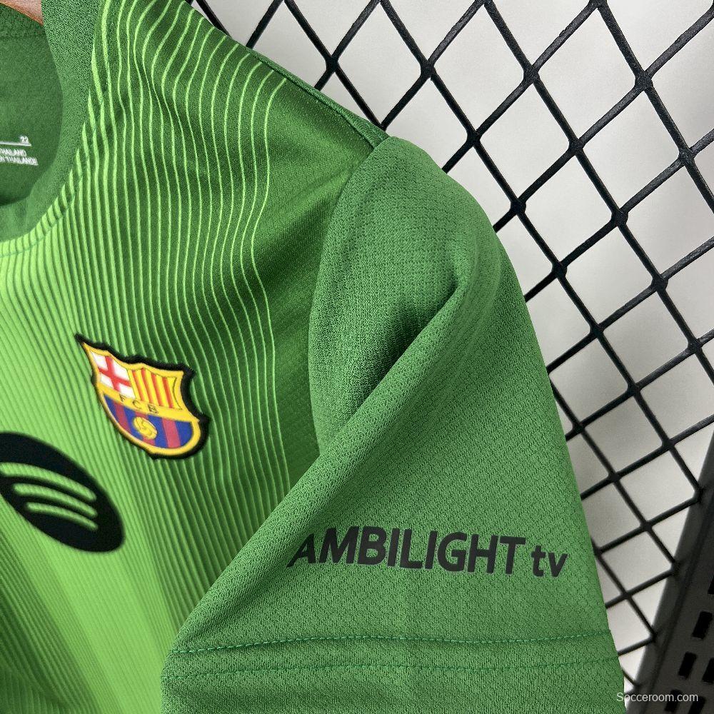 2025/26 Kids Barcelona Goalkeeper Kit