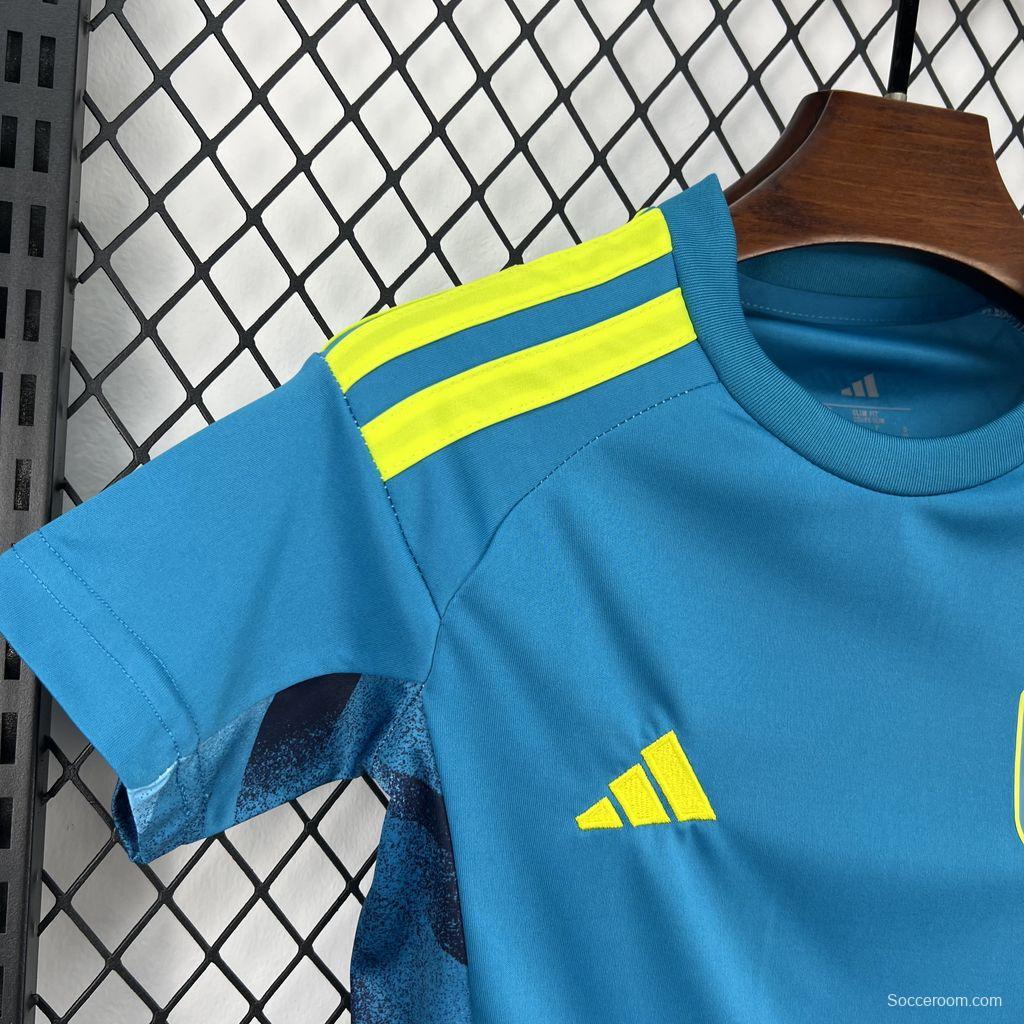 2026 Kids Spain World Cup Goalkeeper Kit
