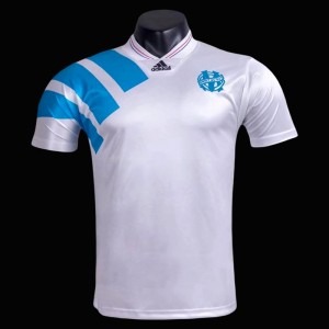 RETRO 92/93 Marseille Home Soccer Jersey