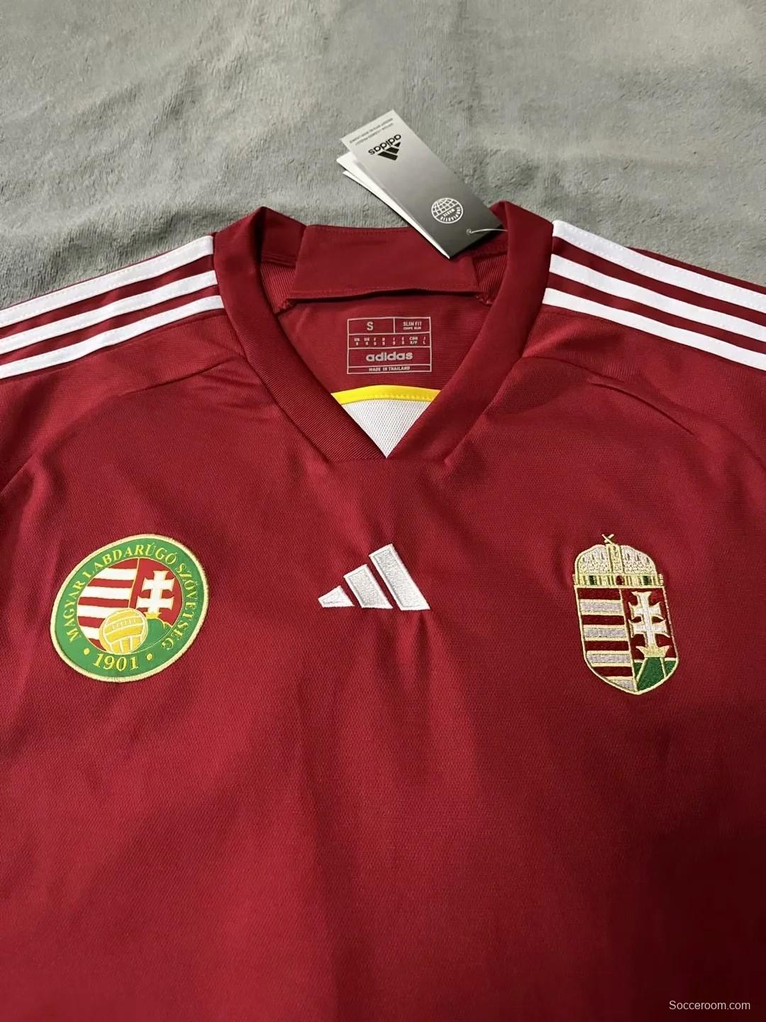 2022 Hungary Home Red Jersey