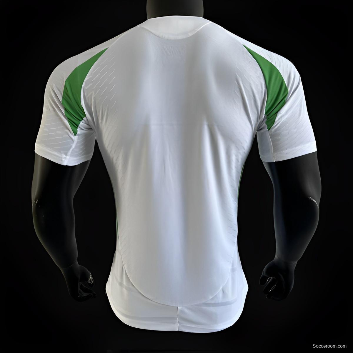 Player Version 2024 Saudi Arabia Away White Jersey