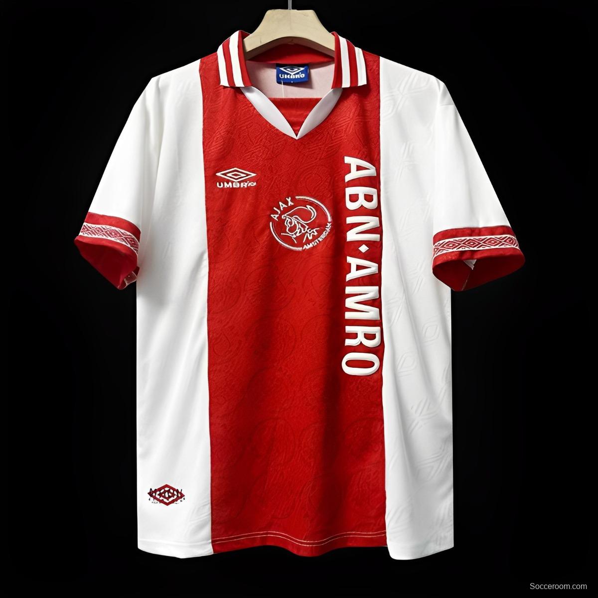 Retro 94/95 Ajax Home Jersey