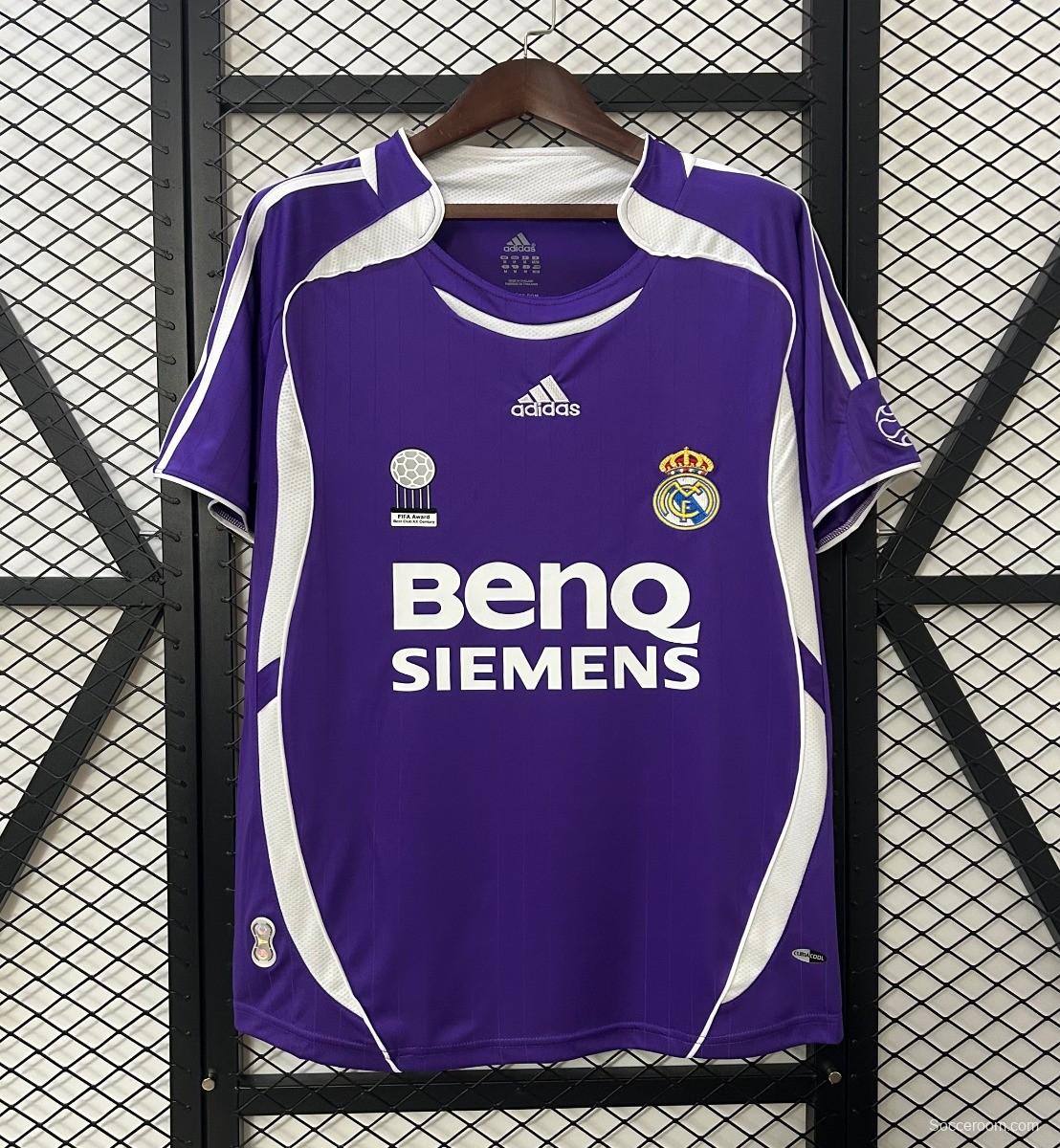 06/07 Retro Real Madrid THIRD Jersey