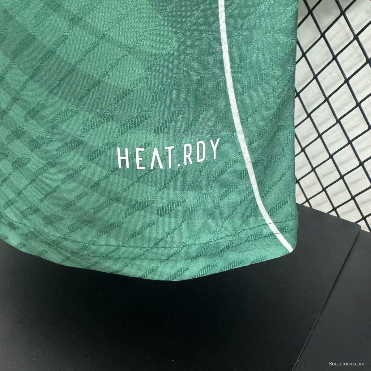 Player Version 2025 Mexico Green Dragon Pattern Pre-Match Jersey