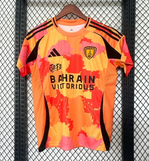 25/26 PSG Third Orange Jersey