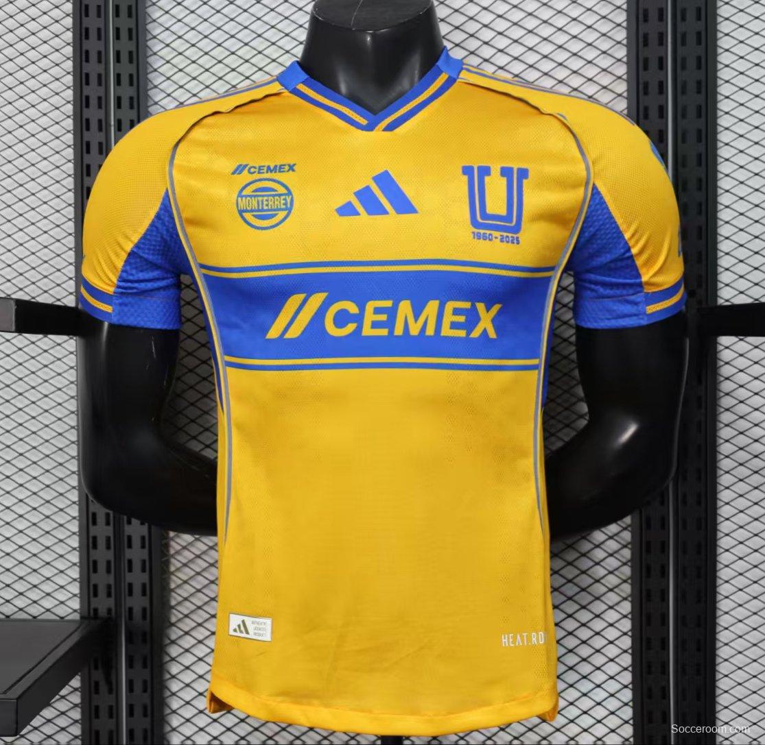 Player Version 25/26 Tegres Home Jersey