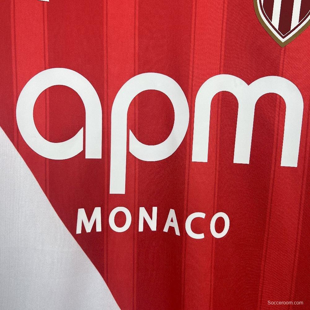 25/26 Monaco Home Jersey