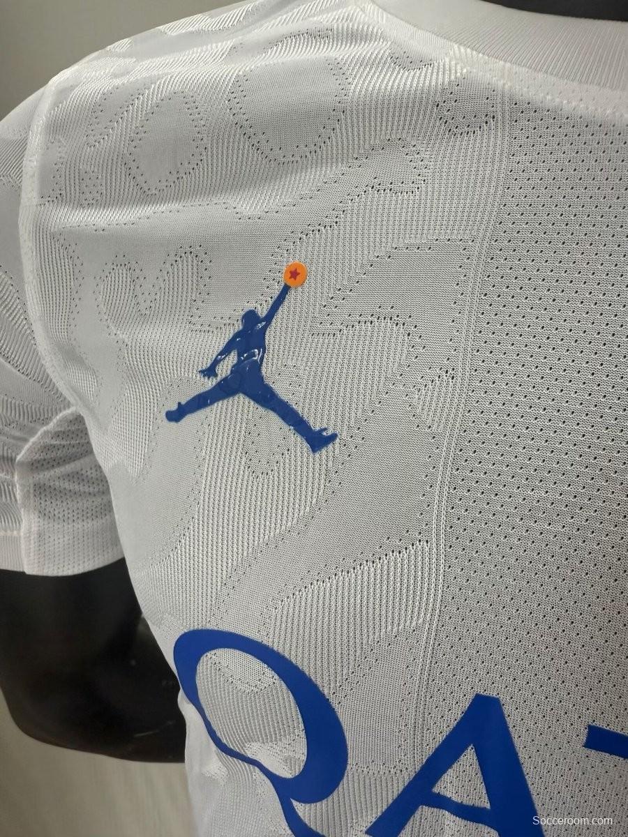 Player Version 25/26 PSG x Dragon Ball White Special Jersey