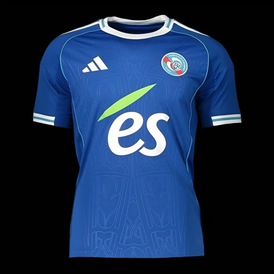 2025/26 Mens RC Strasbourg Alsace Home Jersey