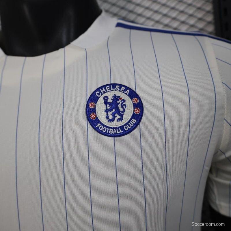 Player Version 25/26 Chelsea Adidas Original Terrace Icons WHITE Jersey