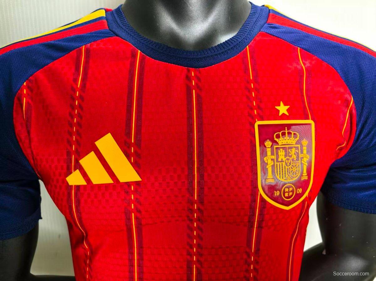 Player Version 2026 Spain Home Jersey