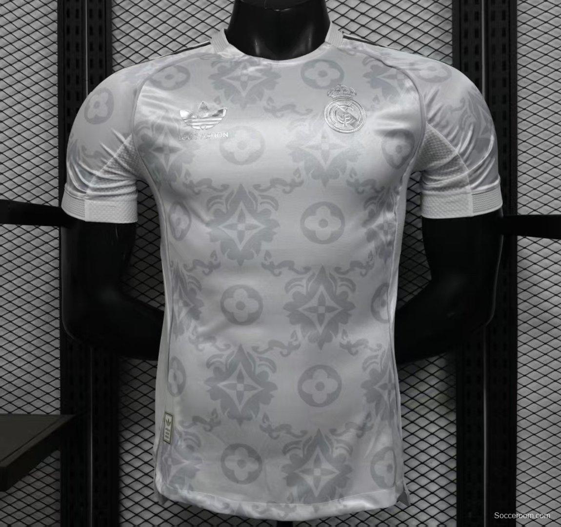 25/26 Player Version  Real Madrid Special Edition White Jersey