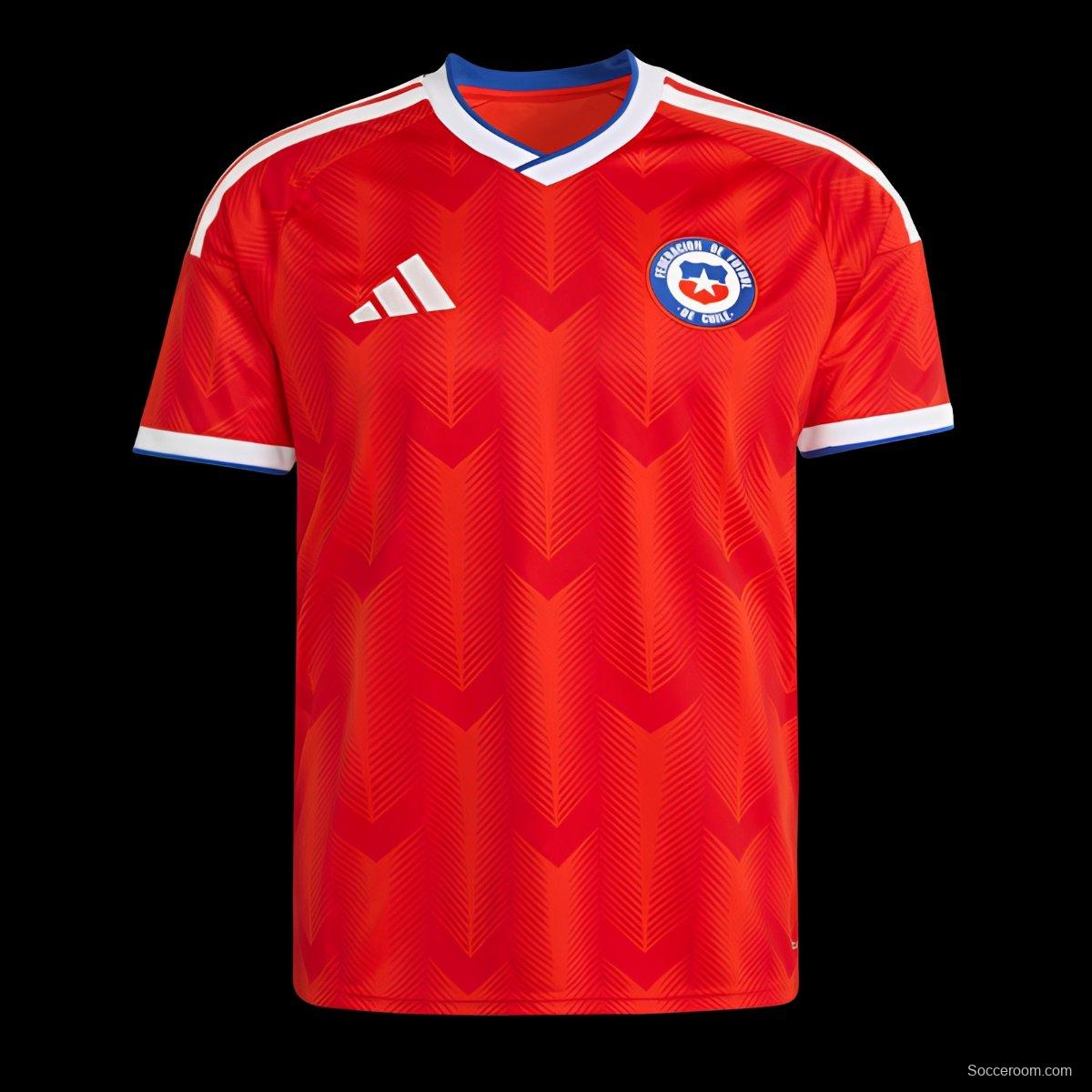 2026 Chile Home Jersey