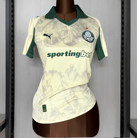 25/26 Women Palmeiras Beige Jersey
