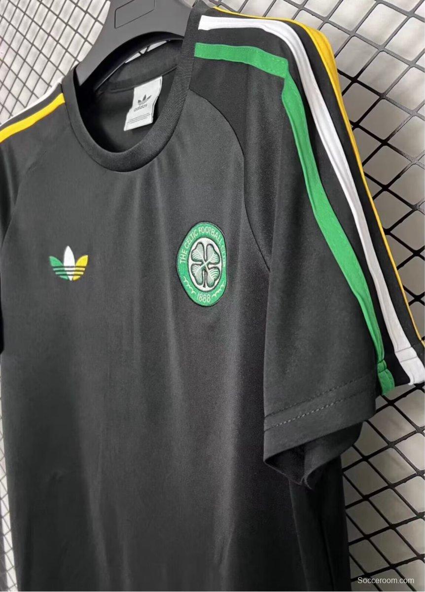 26/26 Adidas Celtic Origins Black T-Shirt