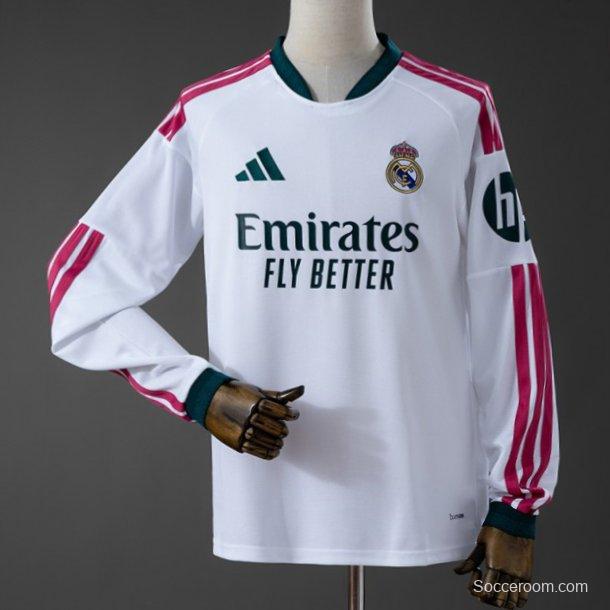 26/27 Real Madrid Home Long Sleeve Jersey