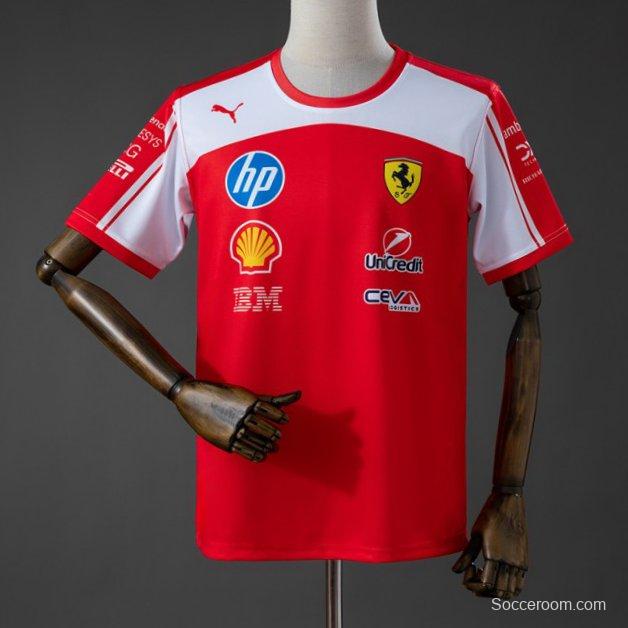 2026 F1 Scuderia Ferrari Racing Suit Red